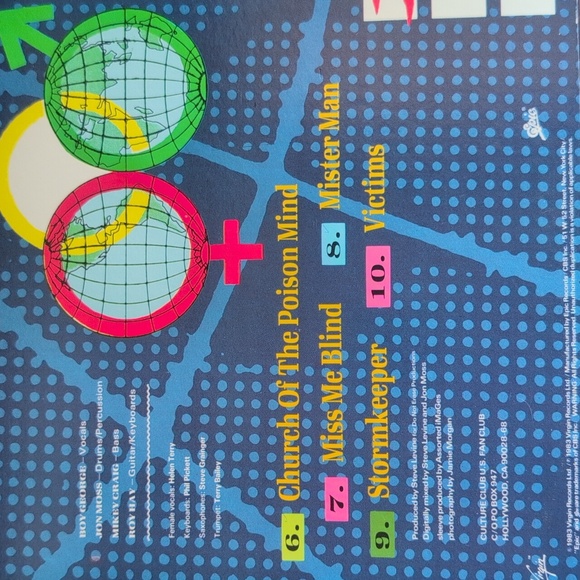 "3"Culture Club Vintage Vinyl Record's - Picture 12 of 15